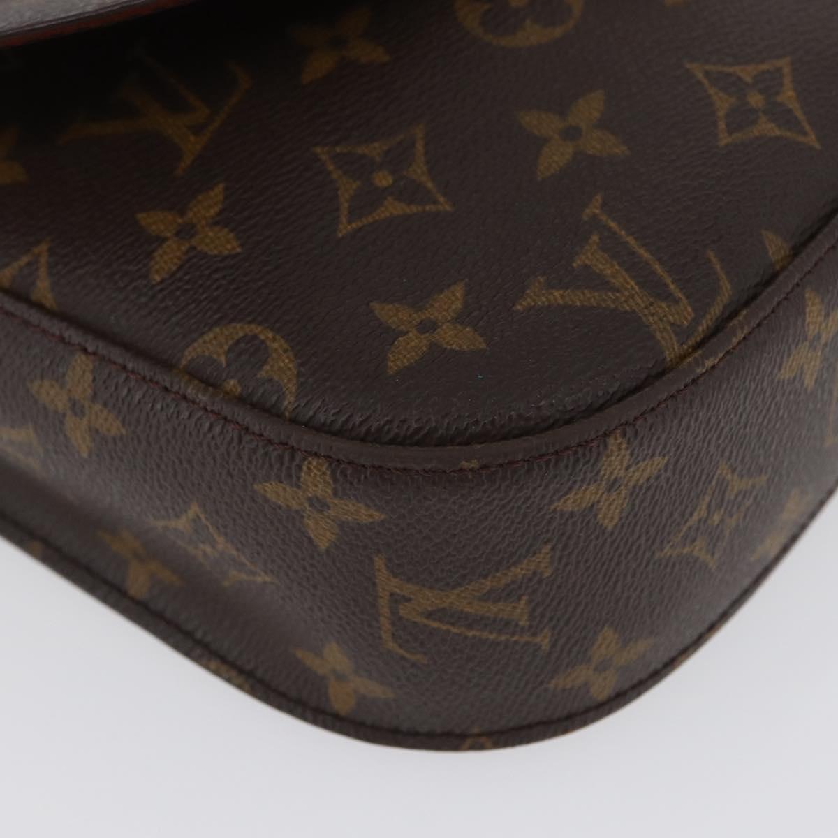 LOUIS VUITTON Monogram Saint Cloud GM Shoulder Bag M51242 LV Auth BA10387