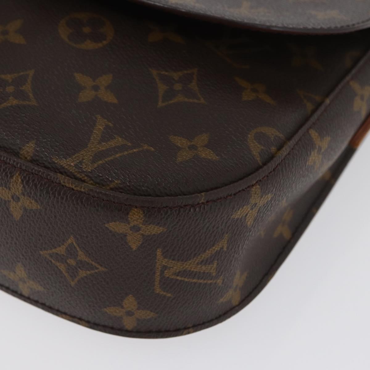 LOUIS VUITTON Monogram Saint Cloud GM Shoulder Bag M51242 LV Auth BA10387
