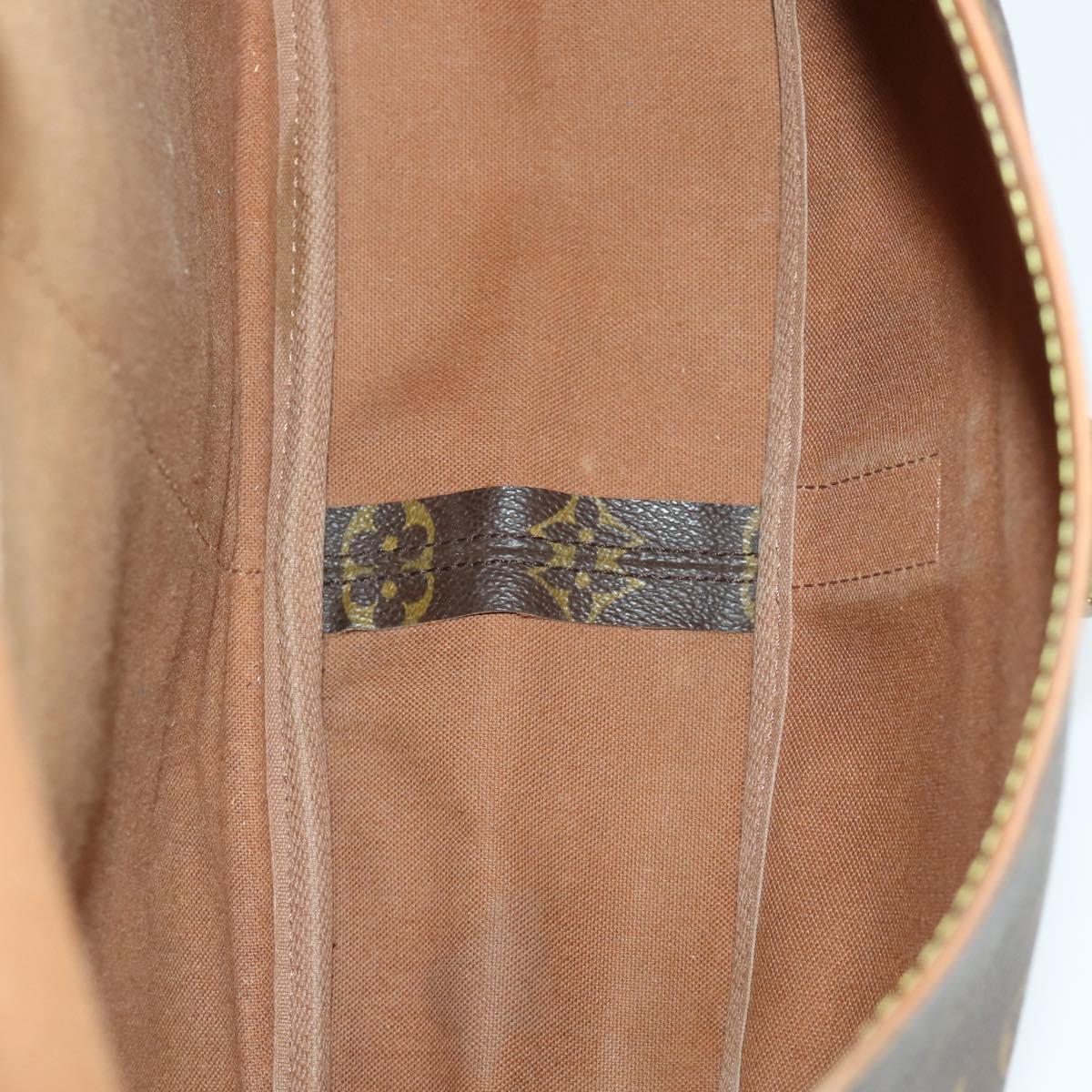LOUIS VUITTON Monogram Saumur 35 Shoulder Bag M42254 LV Auth BA10390