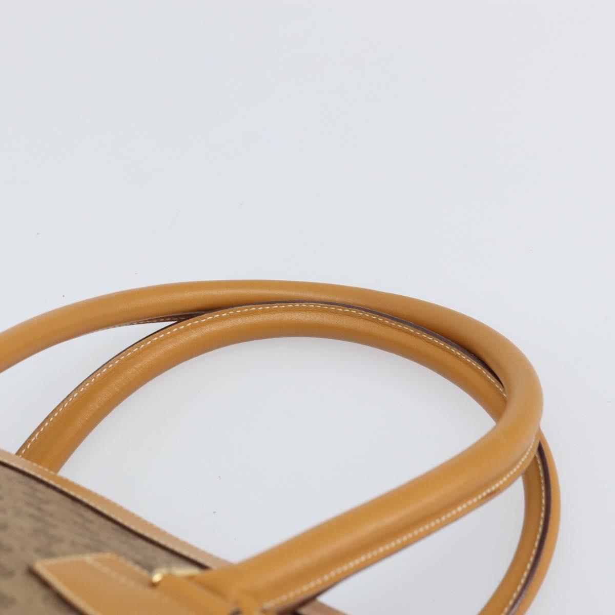 GUCCI Micro GG Supreme Hand Bag PVC Beige Gold 002 58 0219 Auth BA10396