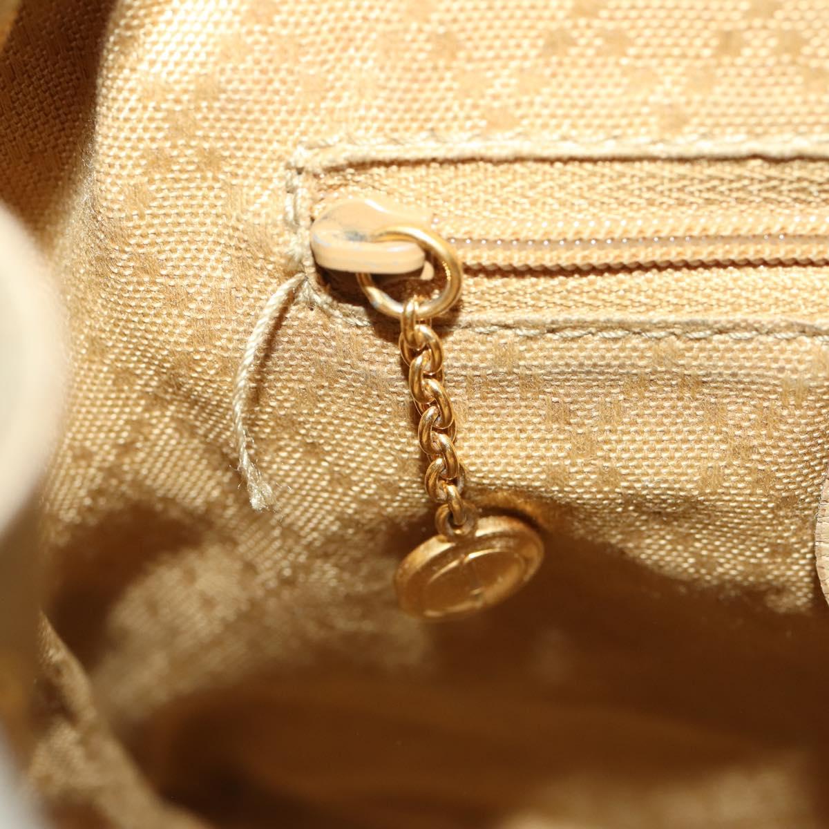 GUCCI Bamboo Backpack Suede Leather Black Gold 003 2058 0030 Auth BA10404