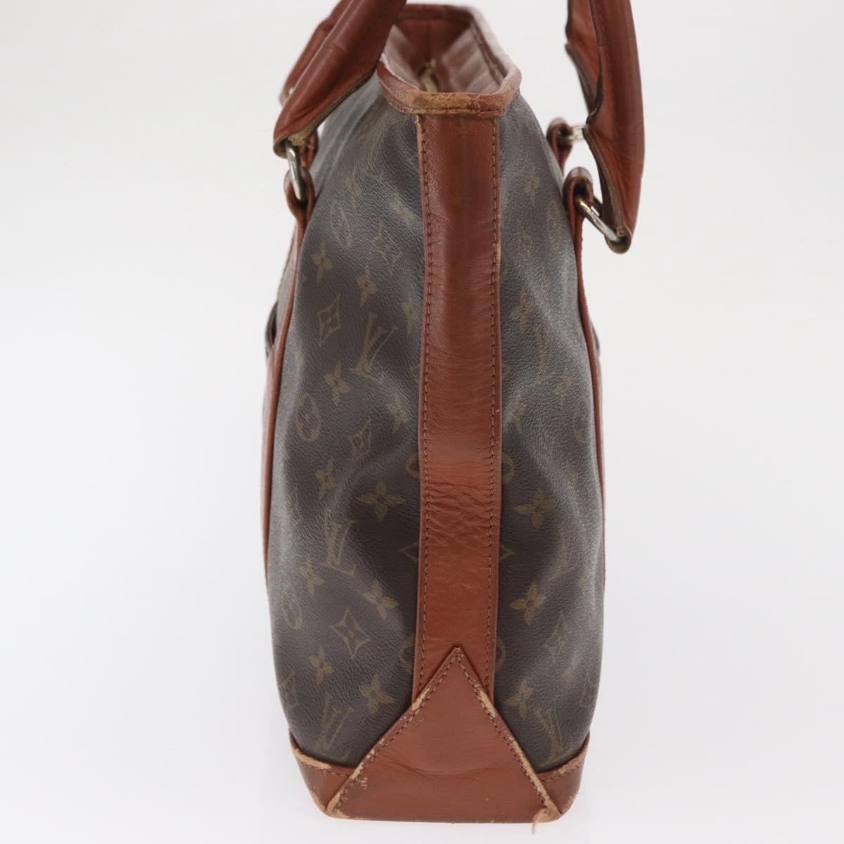 LOUIS VUITTON Monogram Sac Weekend PM Hand Bag M42425 LV Auth BA10407