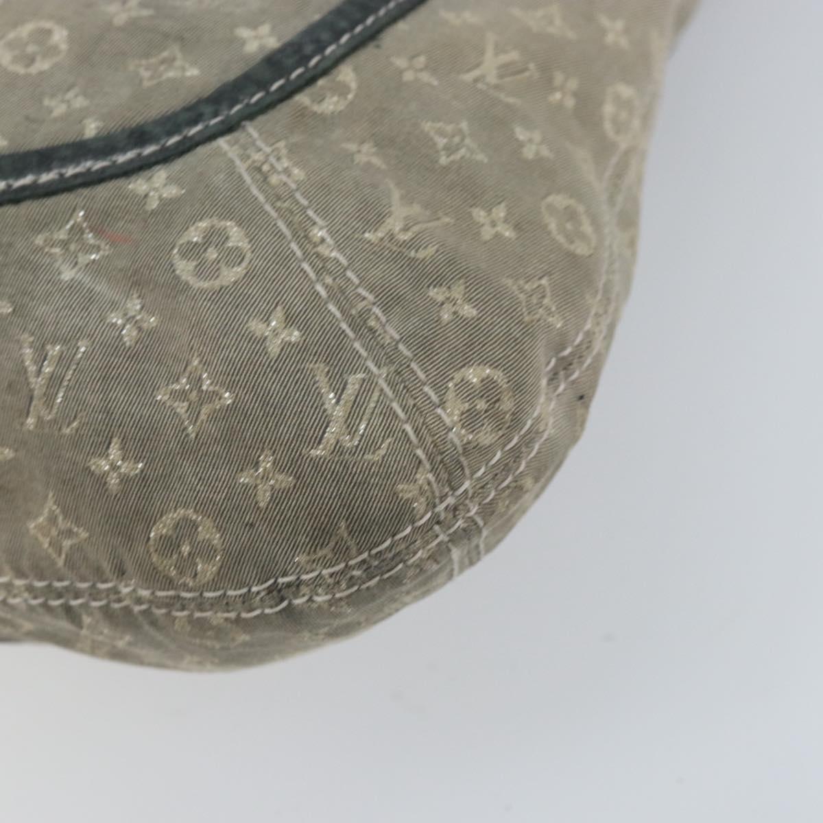 LOUIS VUITTON Monogram Idylle Buzasu Anjoul Hand Bag Platine M95622 Auth BA10412