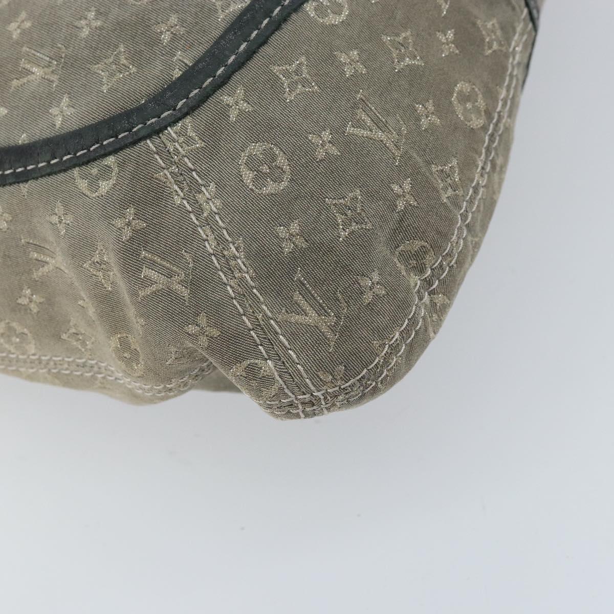 LOUIS VUITTON Monogram Idylle Buzasu Anjoul Hand Bag Platine M95622 Auth BA10412