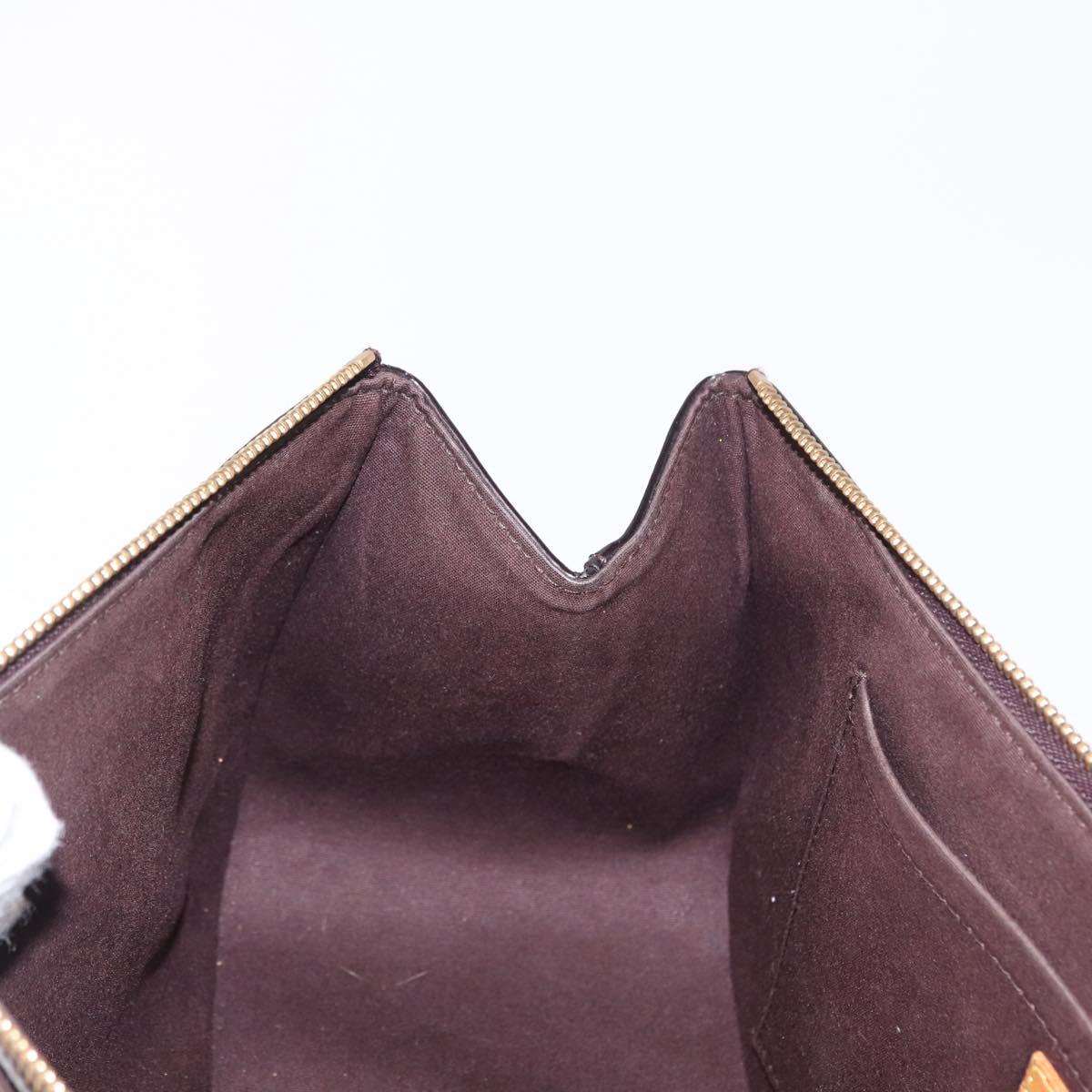 LOUIS VUITTON Monogram Vernis Rosewood Avenue Bag Amarante M93510 Auth BA10440