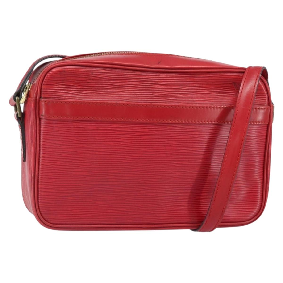 LOUIS VUITTON Epi Trocadero 23 Shoulder Bag Red M52307 LV Auth BA10441