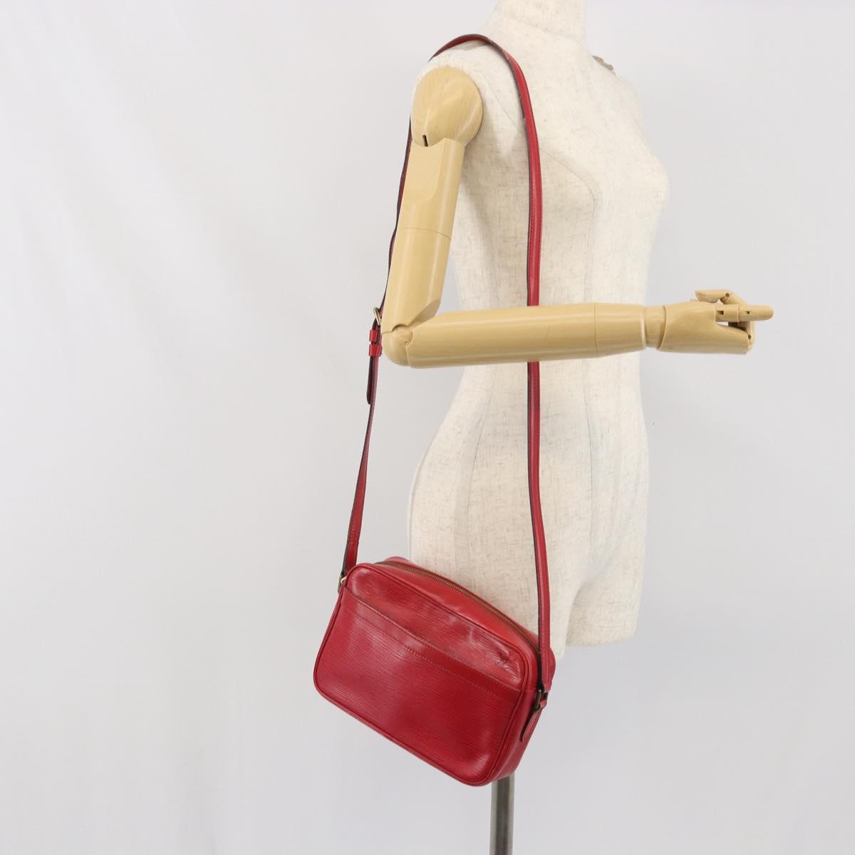 LOUIS VUITTON Epi Trocadero 23 Shoulder Bag Red M52307 LV Auth BA10441