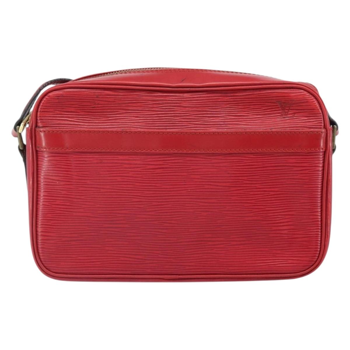 LOUIS VUITTON Epi Trocadero 23 Shoulder Bag Red M52307 LV Auth BA10441