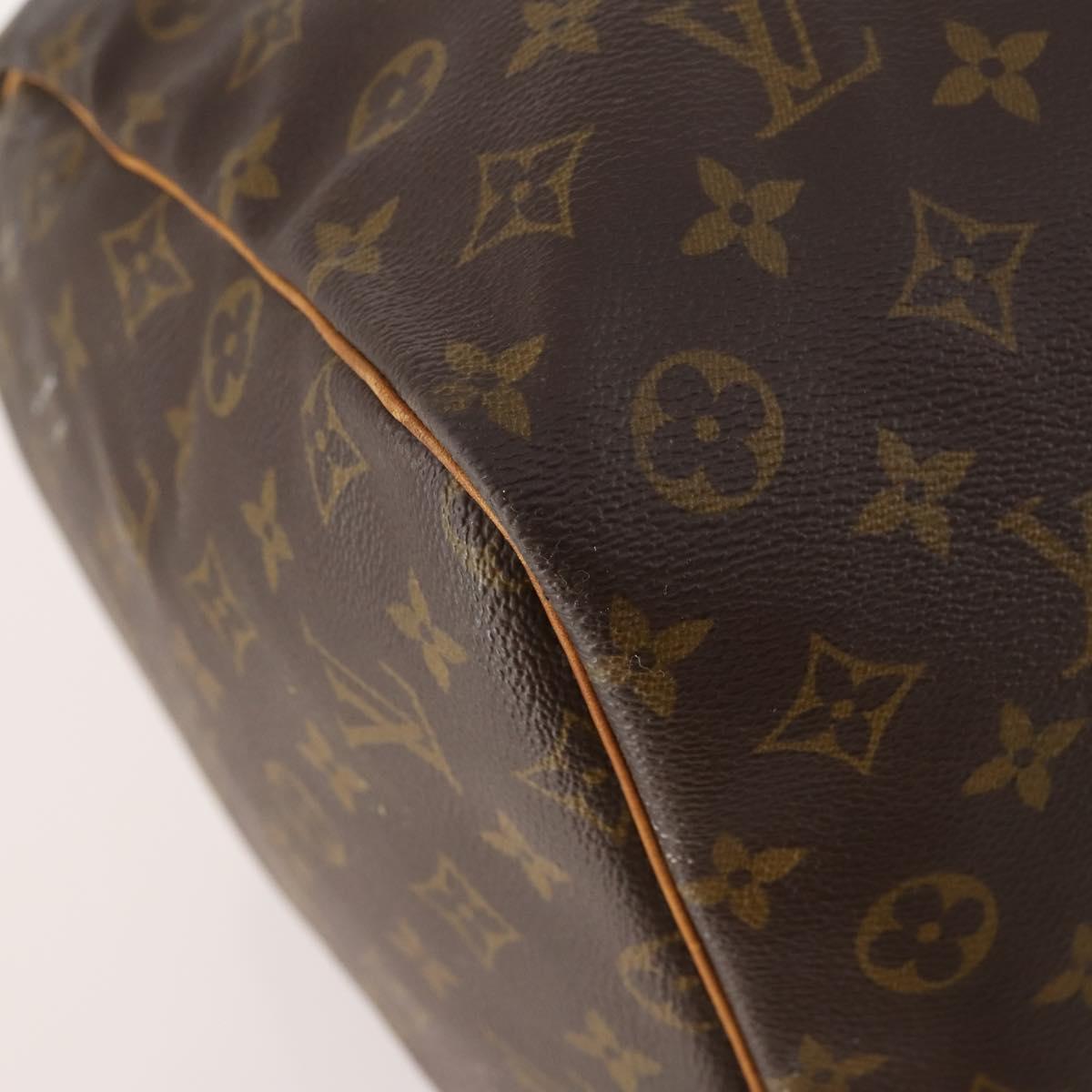 LOUIS VUITTON Monogram Keepall 60 Boston Bag M41422 LV Auth BA10455