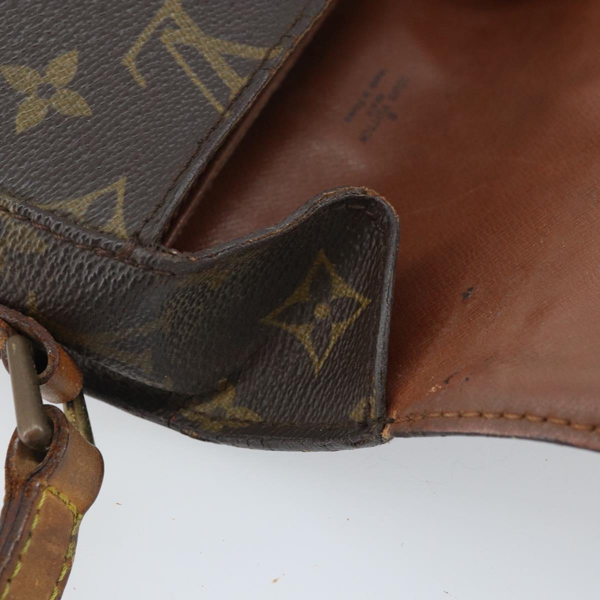 LOUIS VUITTON Monogram Saint Cloud PM Shoulder Bag M51244 LV Auth BA10464