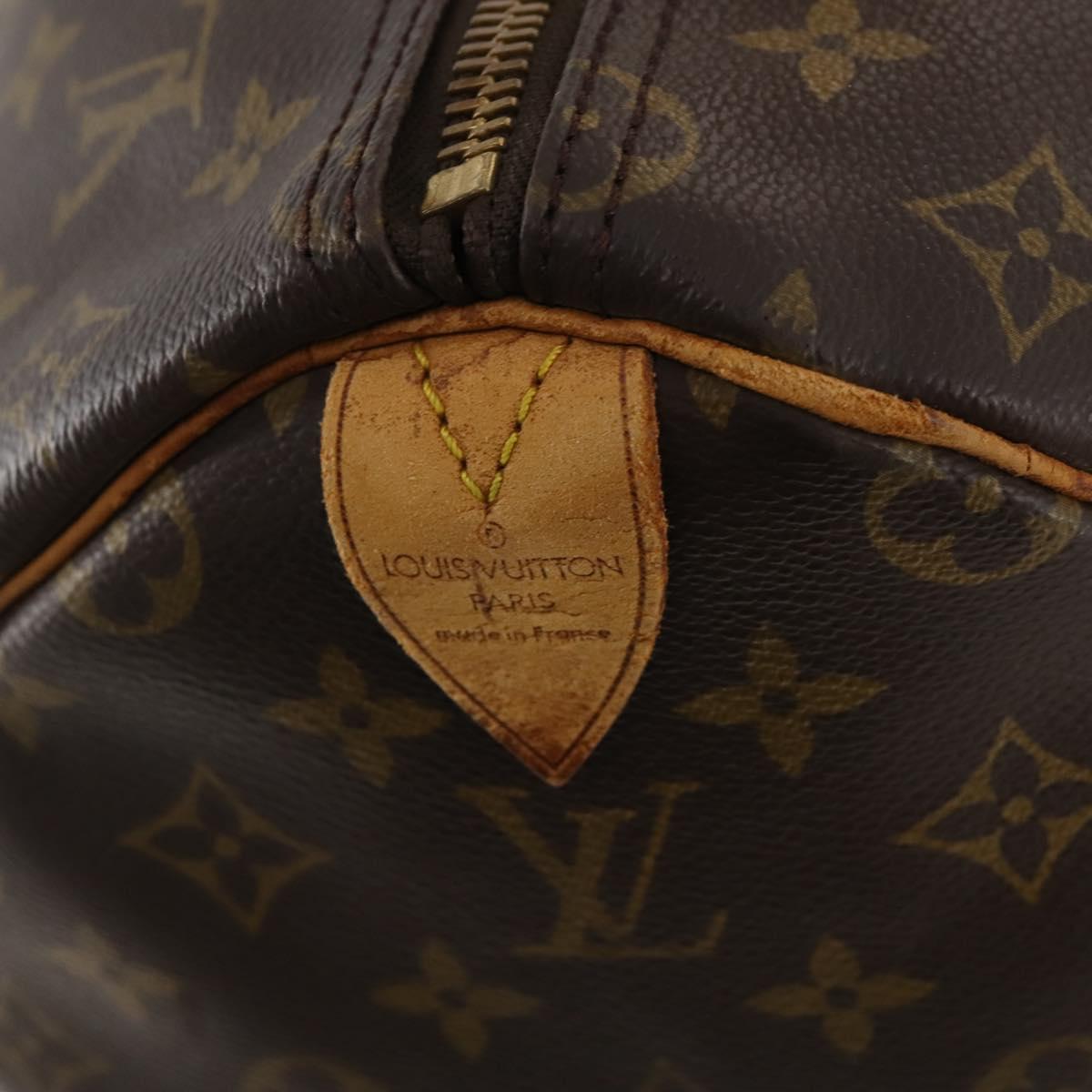 LOUIS VUITTON Monogram Keepall 50 Boston Bag M41426 LV Auth BA10469