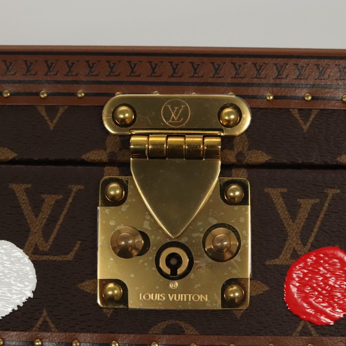 LOUIS VUITTON Painted Dots Yayoi Kusama Coffret 8 Montor M10132 LV Auth BA1049SM