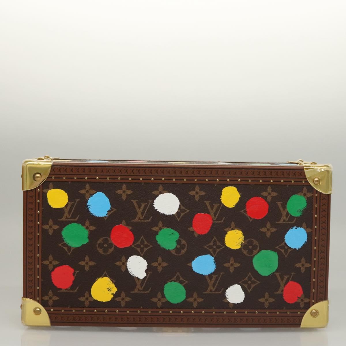 LOUIS VUITTON Painted Dots Yayoi Kusama Coffret 8 Montor M10132 LV Auth BA1049SM