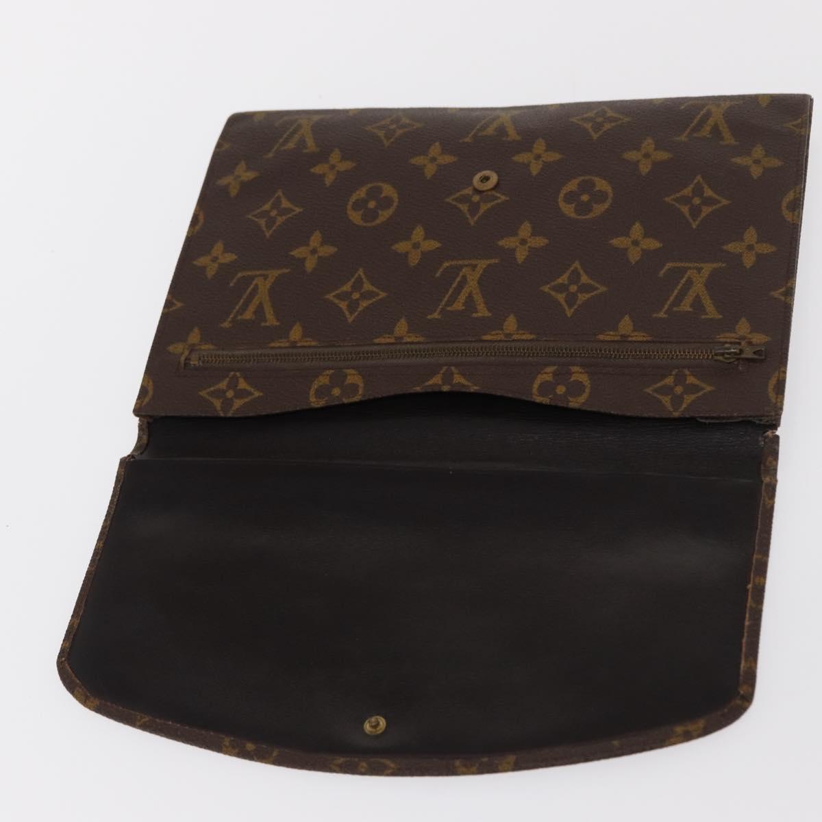 LOUIS VUITTON Monogram Pochette Rabat 23 Clutch Bag M51940 LV Auth BA10511