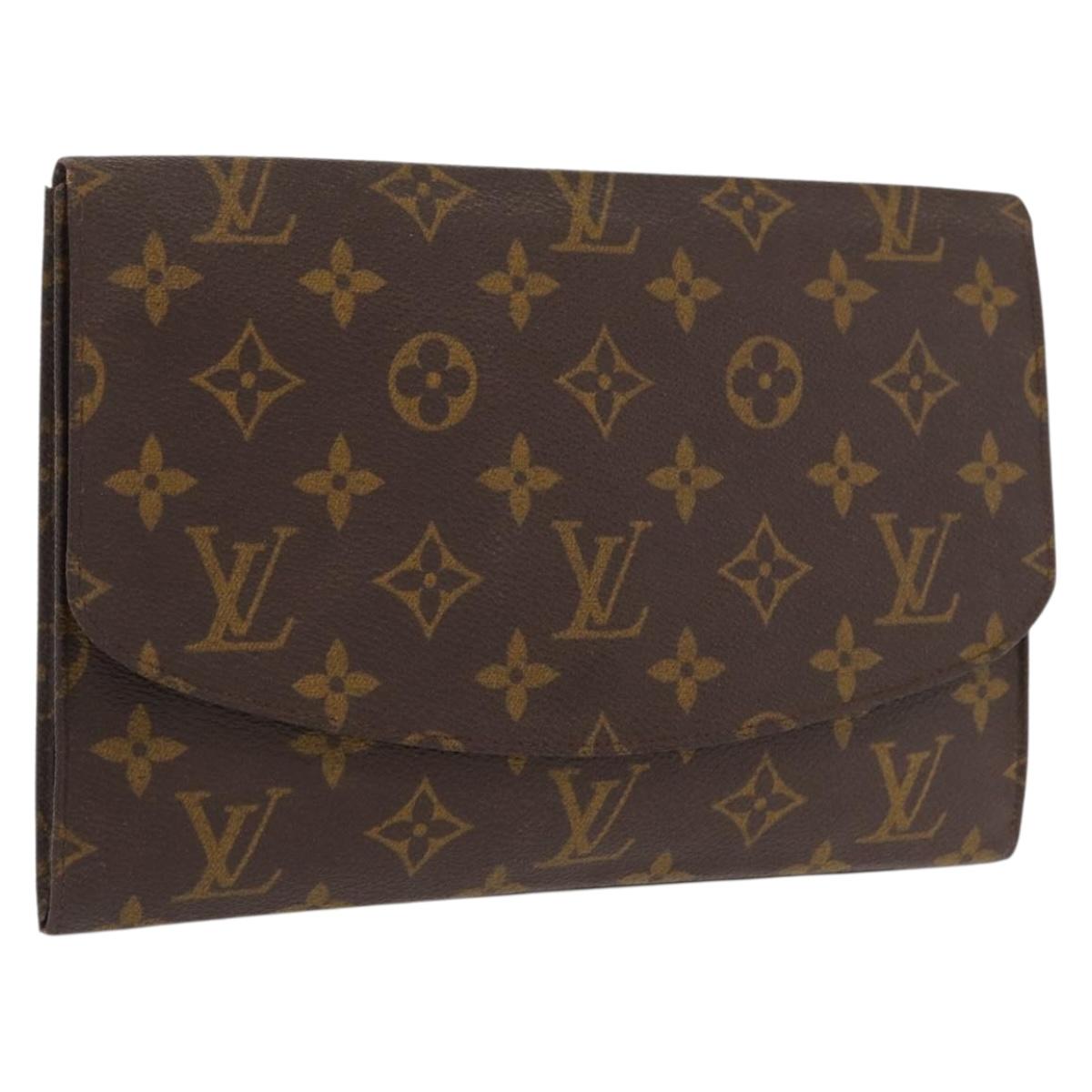 LOUIS VUITTON Monogram Pochette Rabat 23 Clutch Bag M51940 LV Auth BA10511