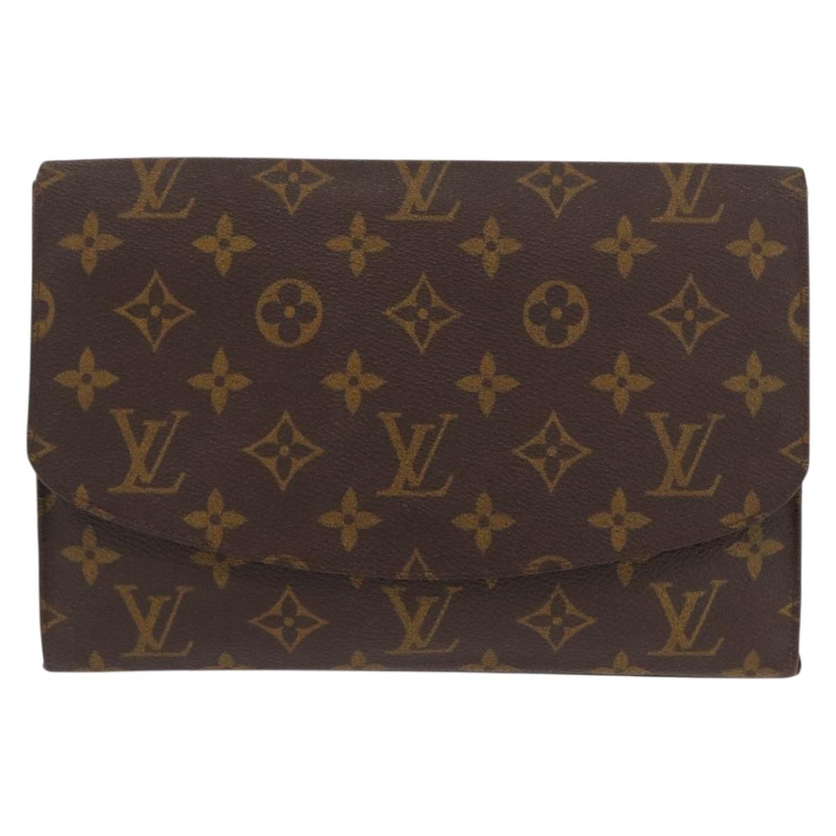 LOUIS VUITTON Monogram Pochette Rabat 23 Clutch Bag M51940 LV Auth BA10511