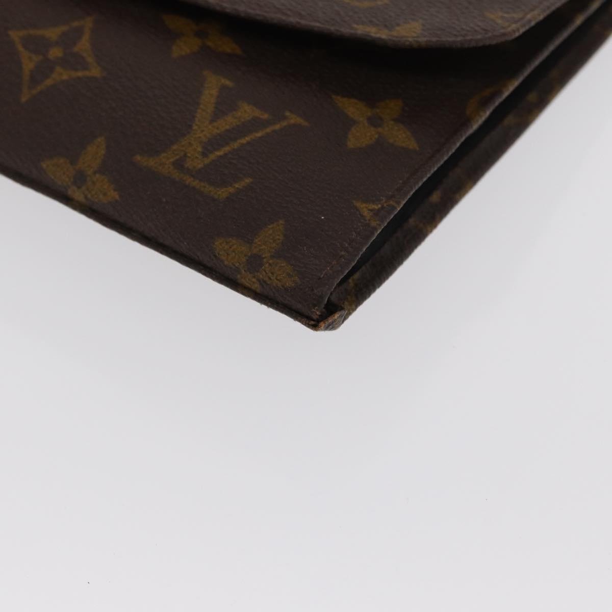 LOUIS VUITTON Monogram Pochette Rabat 23 Clutch Bag M51940 LV Auth BA10511