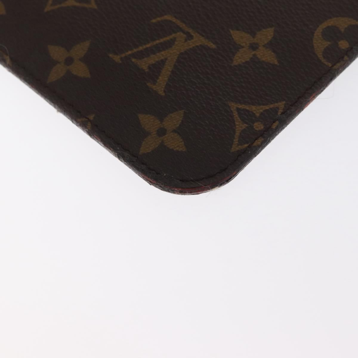 LOUIS VUITTON Monogram Neverfull MM Pouch LV Auth BA10514