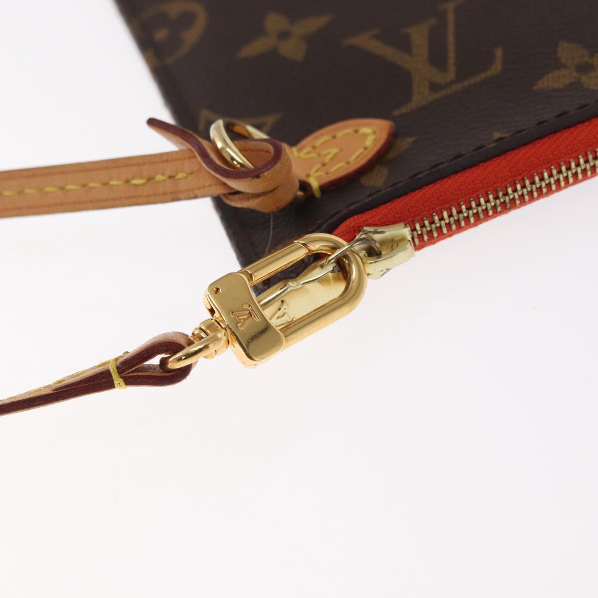 LOUIS VUITTON Monogram Neverfull MM Pouch LV Auth BA10514