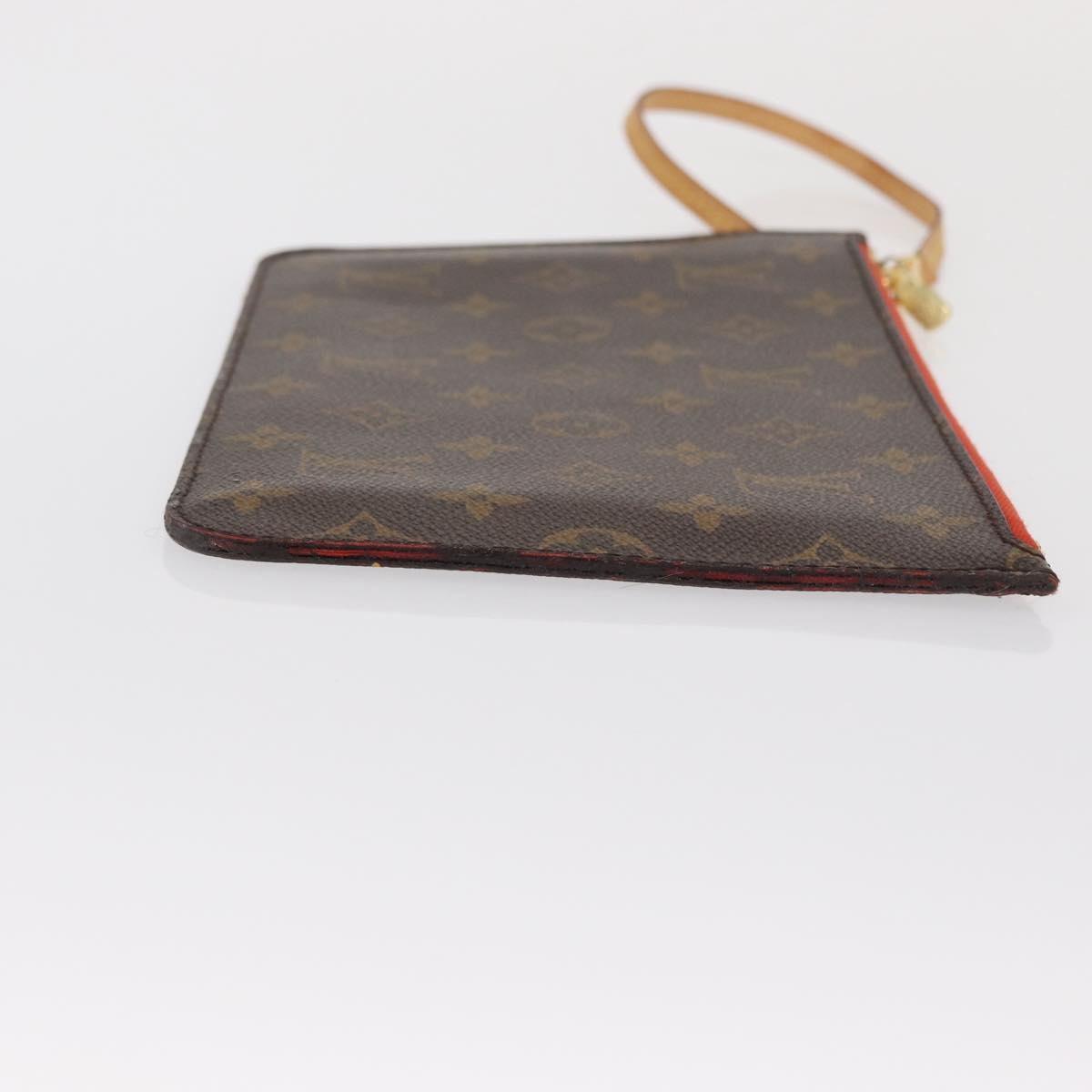 LOUIS VUITTON Monogram Neverfull MM Pouch LV Auth BA10514