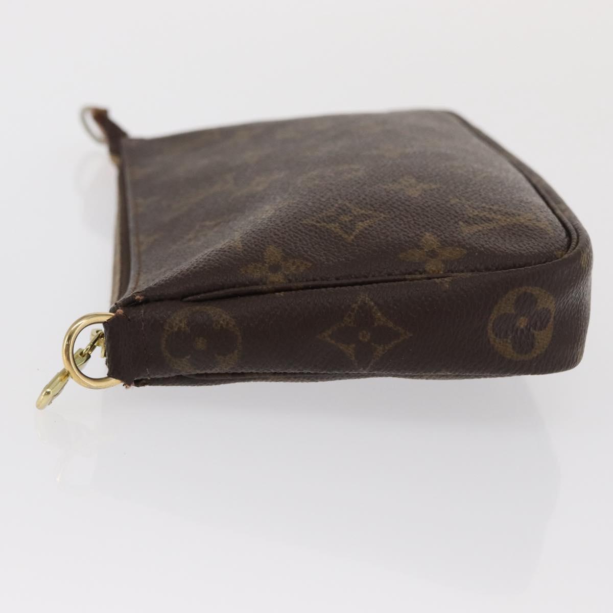 LOUIS VUITTON Monogram Pochette Accessoires Pouch M51980 LV Auth BA10517