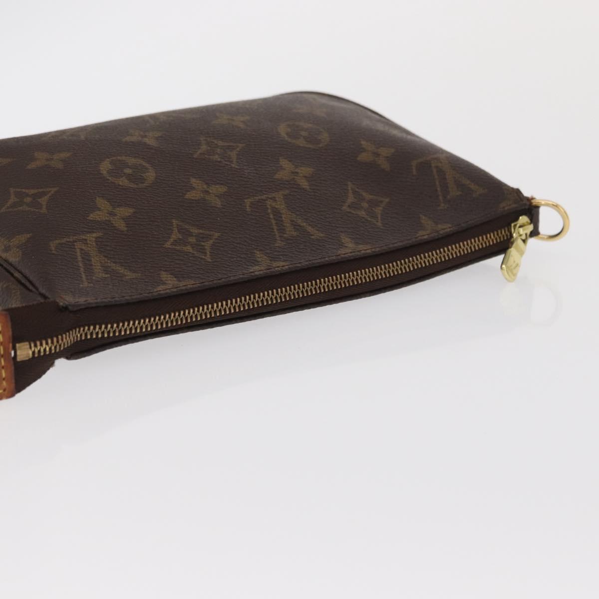 LOUIS VUITTON Monogram Pochette Accessoires Pouch M51980 LV Auth BA10517