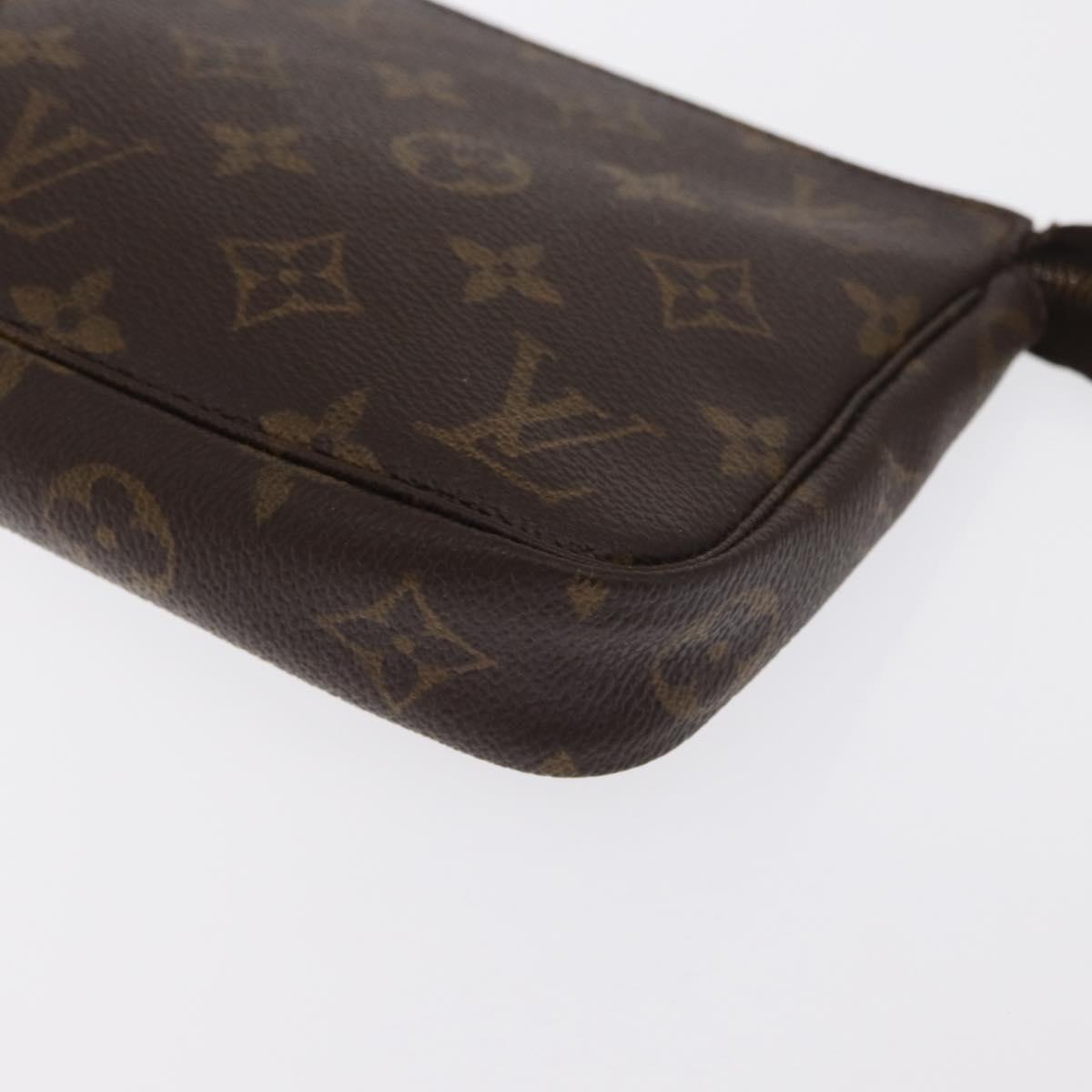 LOUIS VUITTON Monogram Pochette Accessoires Pouch M51980 LV Auth BA10517