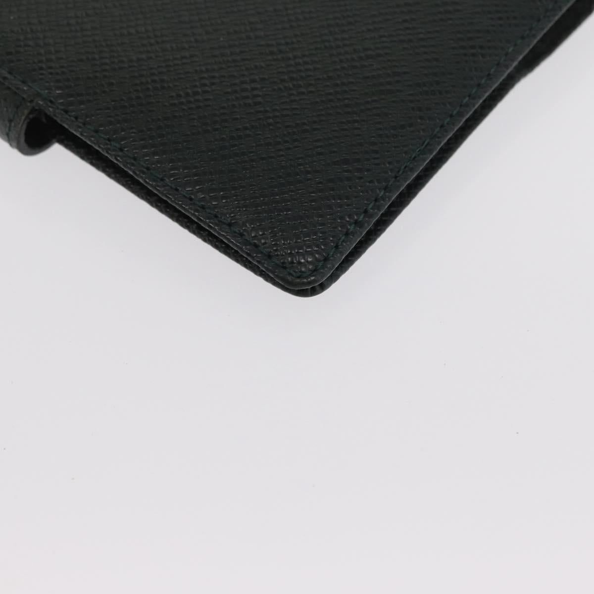 LOUIS VUITTON Taiga Agenda PM Day Planner Cover Epicea R20424 LV Auth BA10520