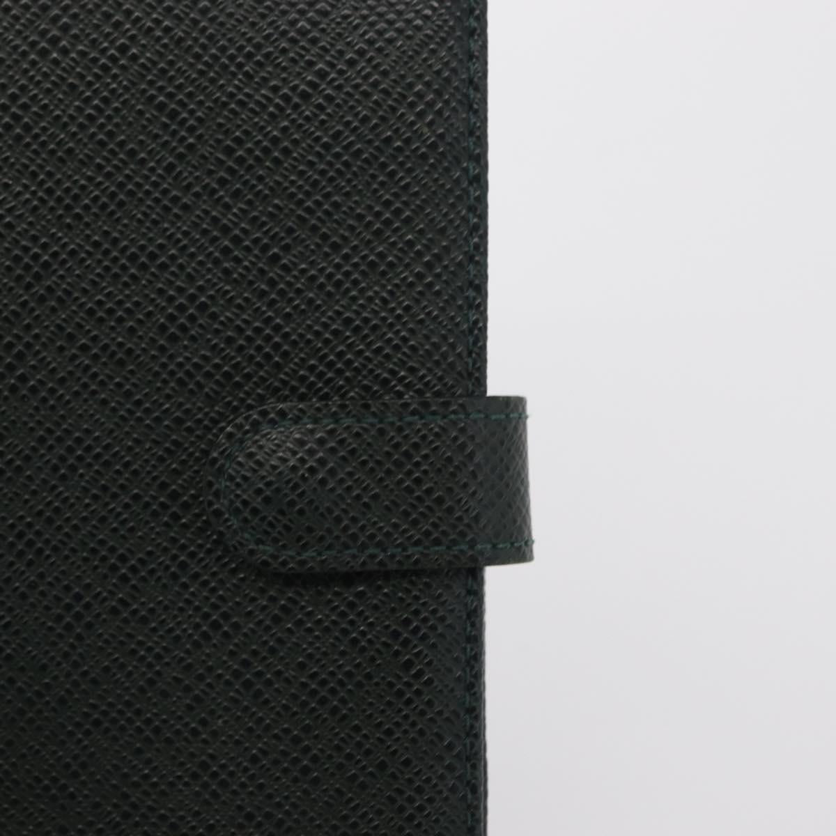 LOUIS VUITTON Taiga Agenda PM Day Planner Cover Epicea R20424 LV Auth BA10520