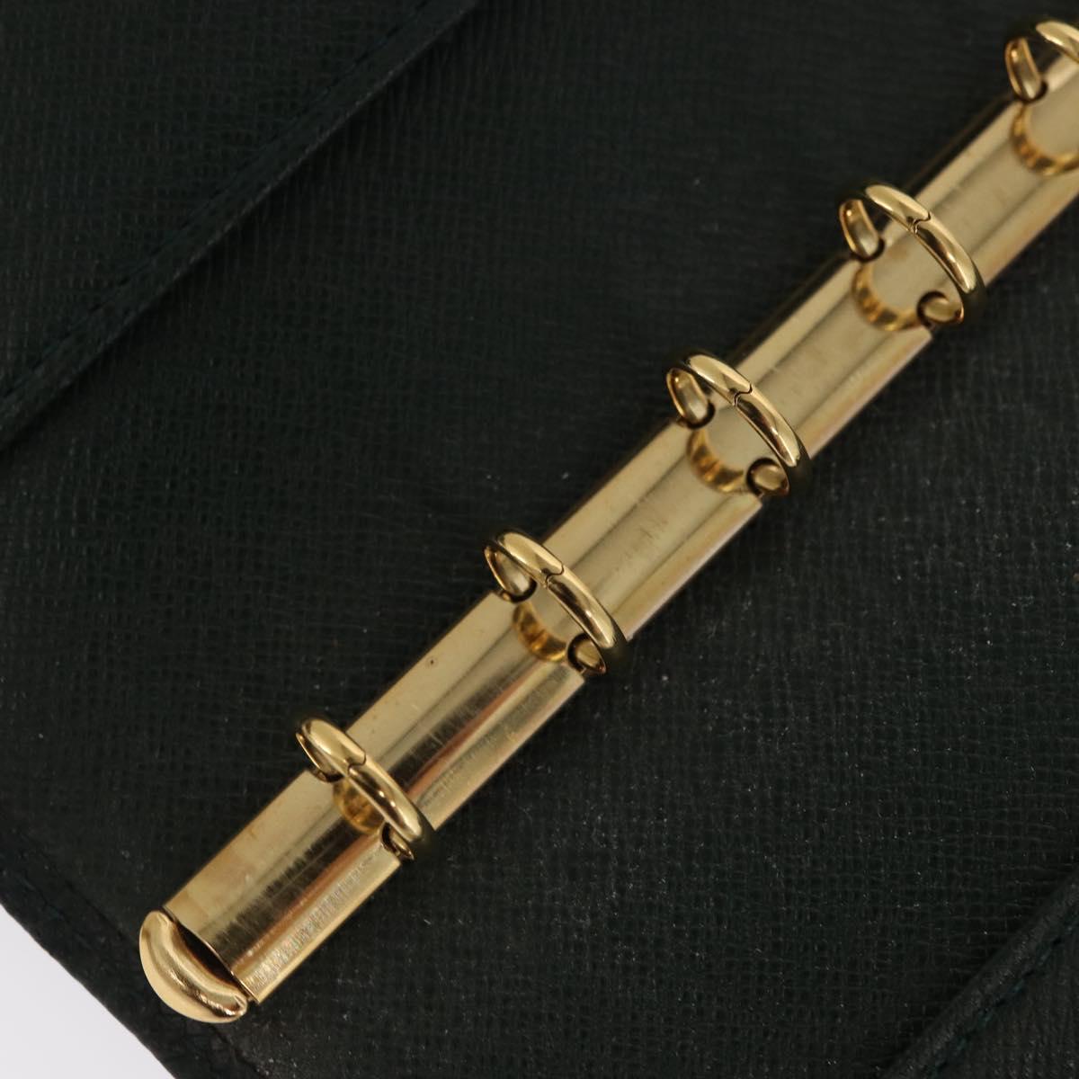 LOUIS VUITTON Taiga Agenda PM Day Planner Cover Epicea R20424 LV Auth BA10520