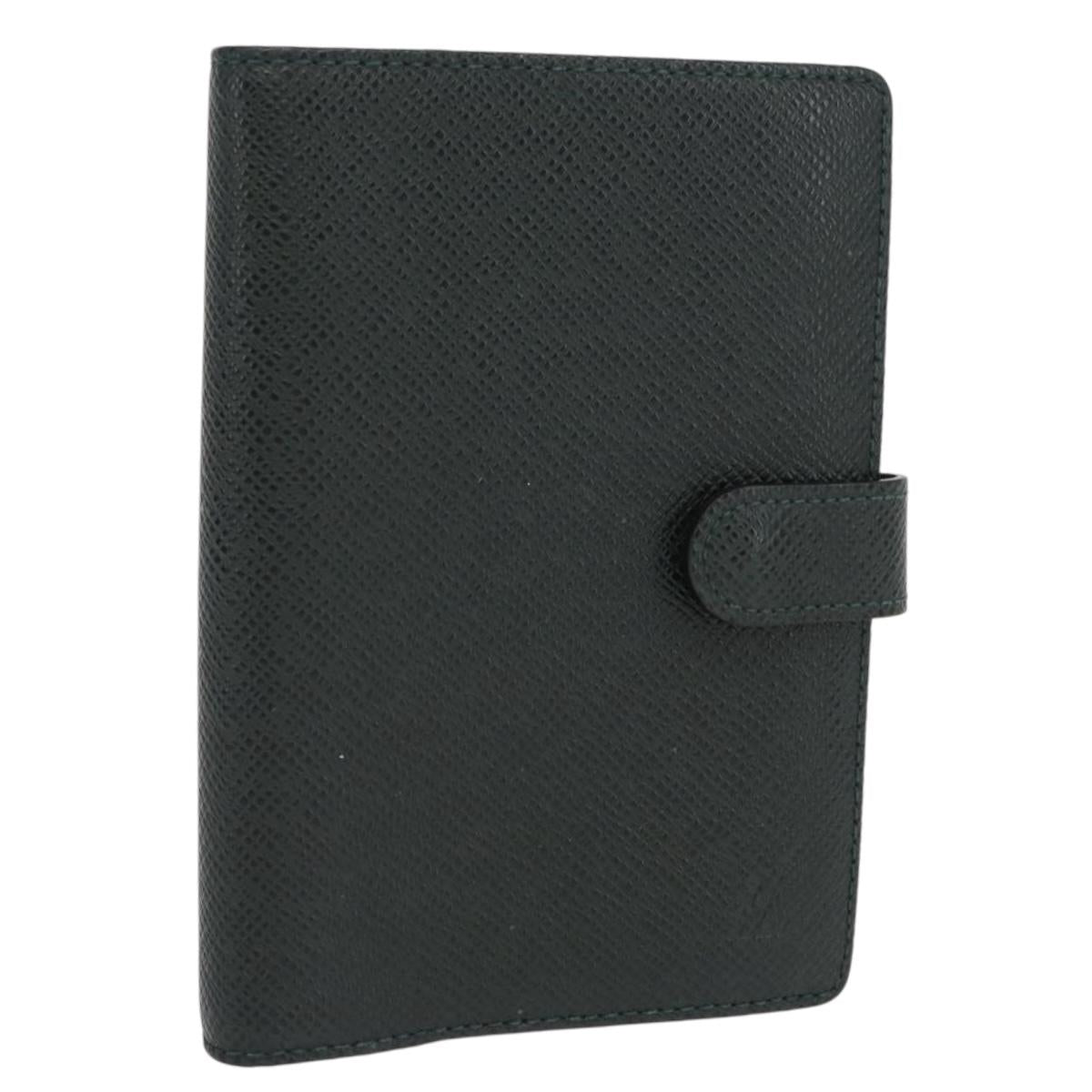 LOUIS VUITTON Taiga Agenda PM Day Planner Cover Epicea R20424 LV Auth BA10520