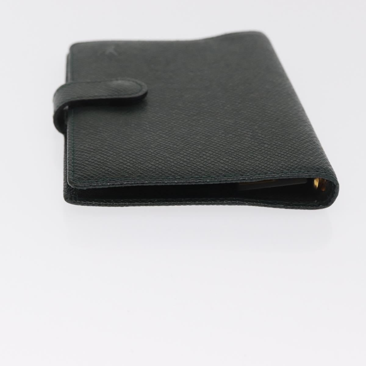 LOUIS VUITTON Taiga Agenda PM Day Planner Cover Epicea R20424 LV Auth BA10520