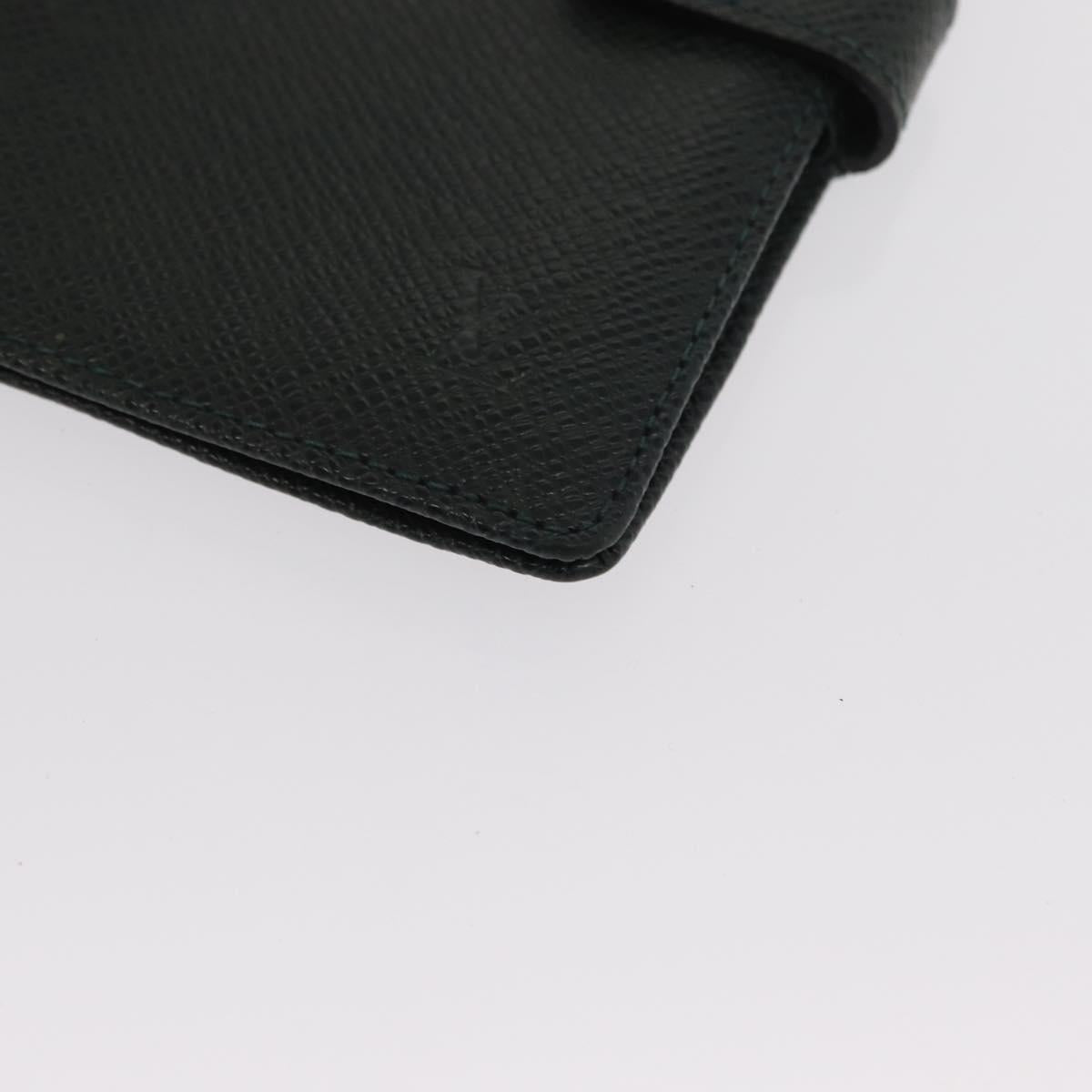 LOUIS VUITTON Taiga Agenda PM Day Planner Cover Epicea R20424 LV Auth BA10520