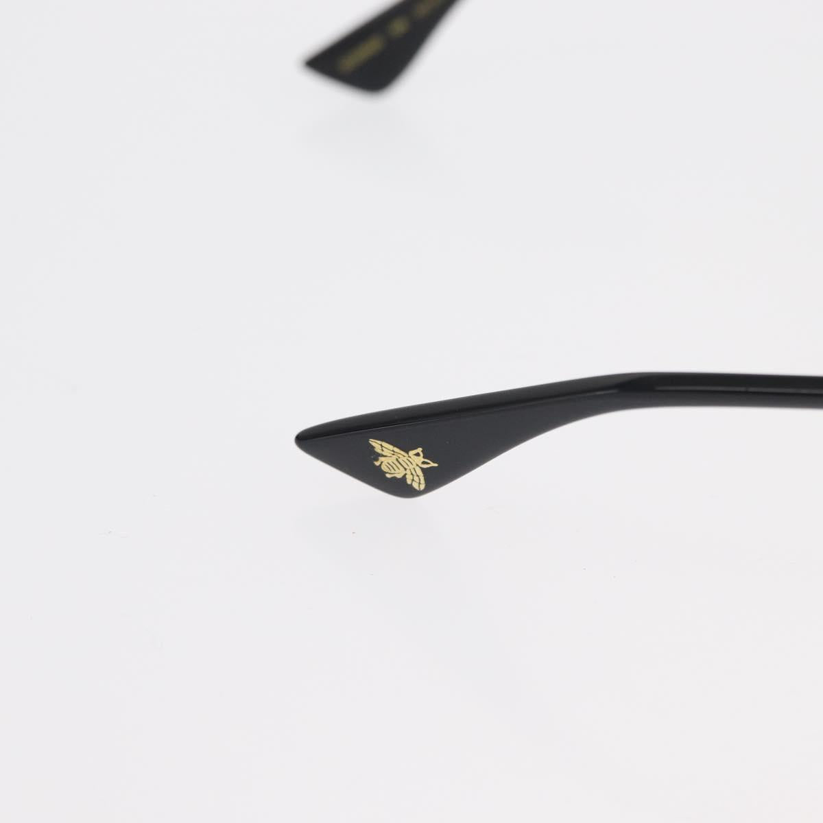GUCCI Sunglasses metal Black Auth BA10537V