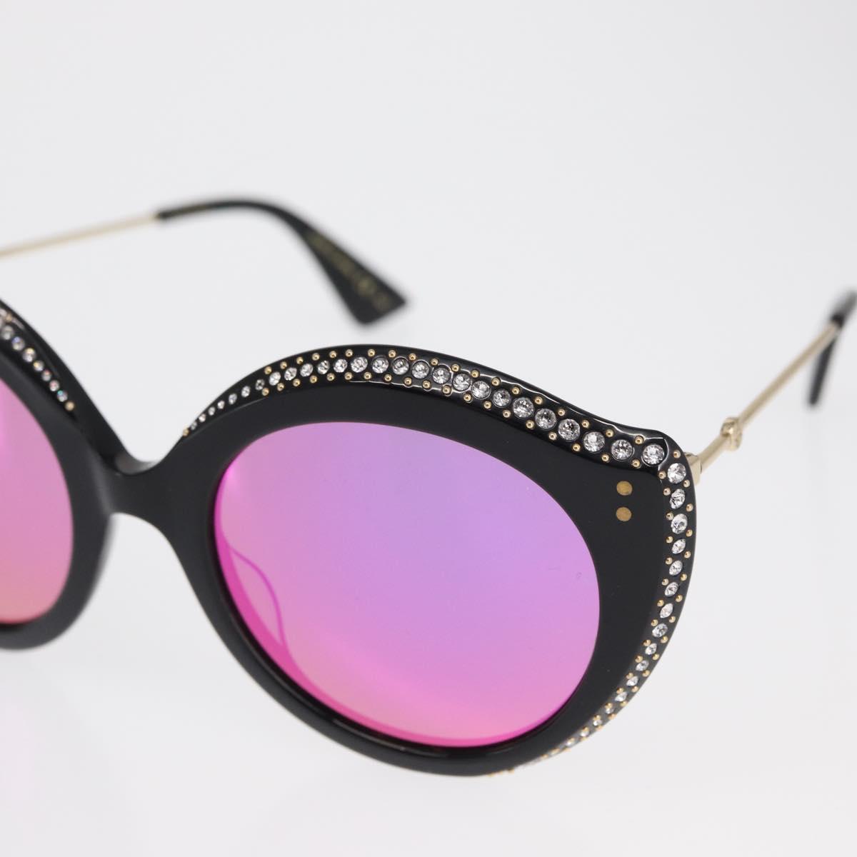 GUCCI Sunglasses plastic Black Auth BA10538V