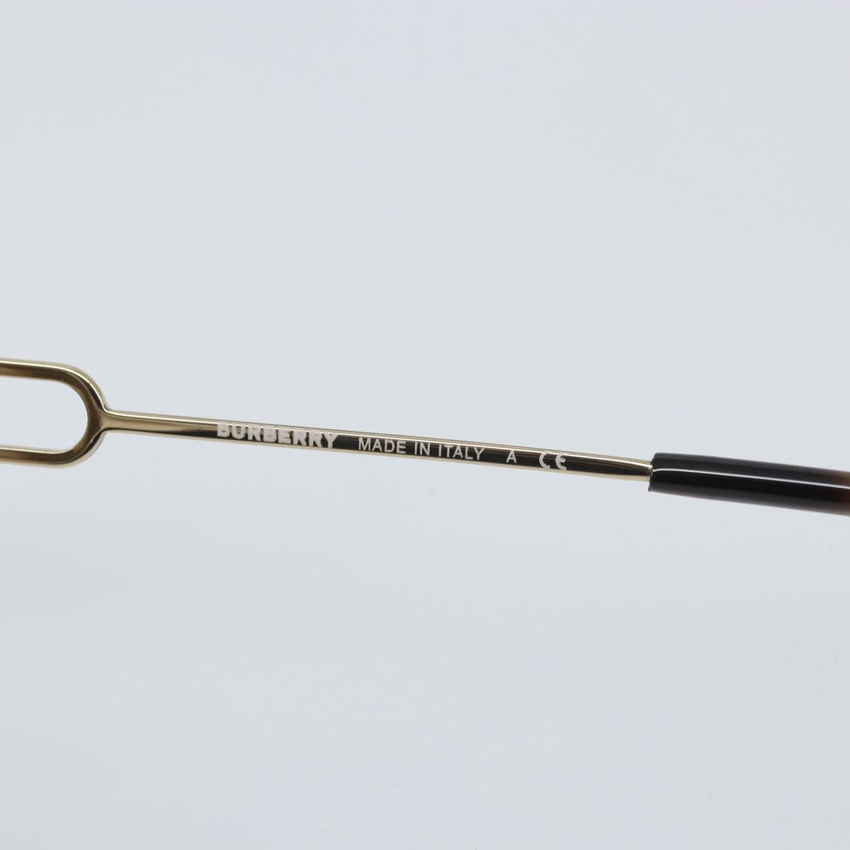 BURBERRY Sunglasses plastic Brown Auth BA10545