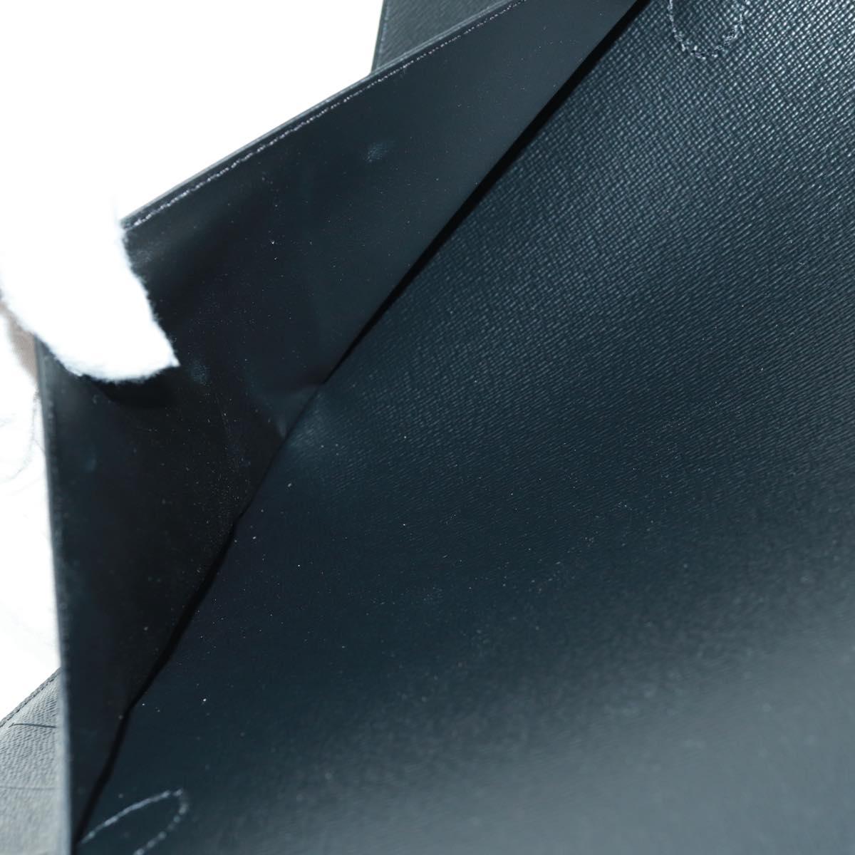 LOUIS VUITTON Multicolor Binder Black LV Auth BA10558SM