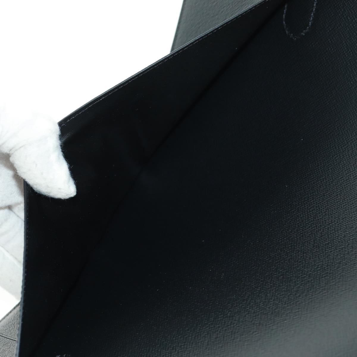 LOUIS VUITTON Multicolor Binder Black LV Auth BA10559SM
