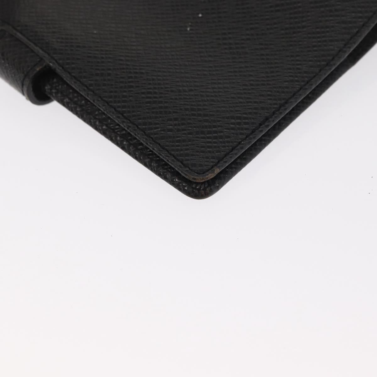LOUIS VUITTON Taiga Agenda PM Day Planner Cover Epicea R20424 LV Auth BA10570