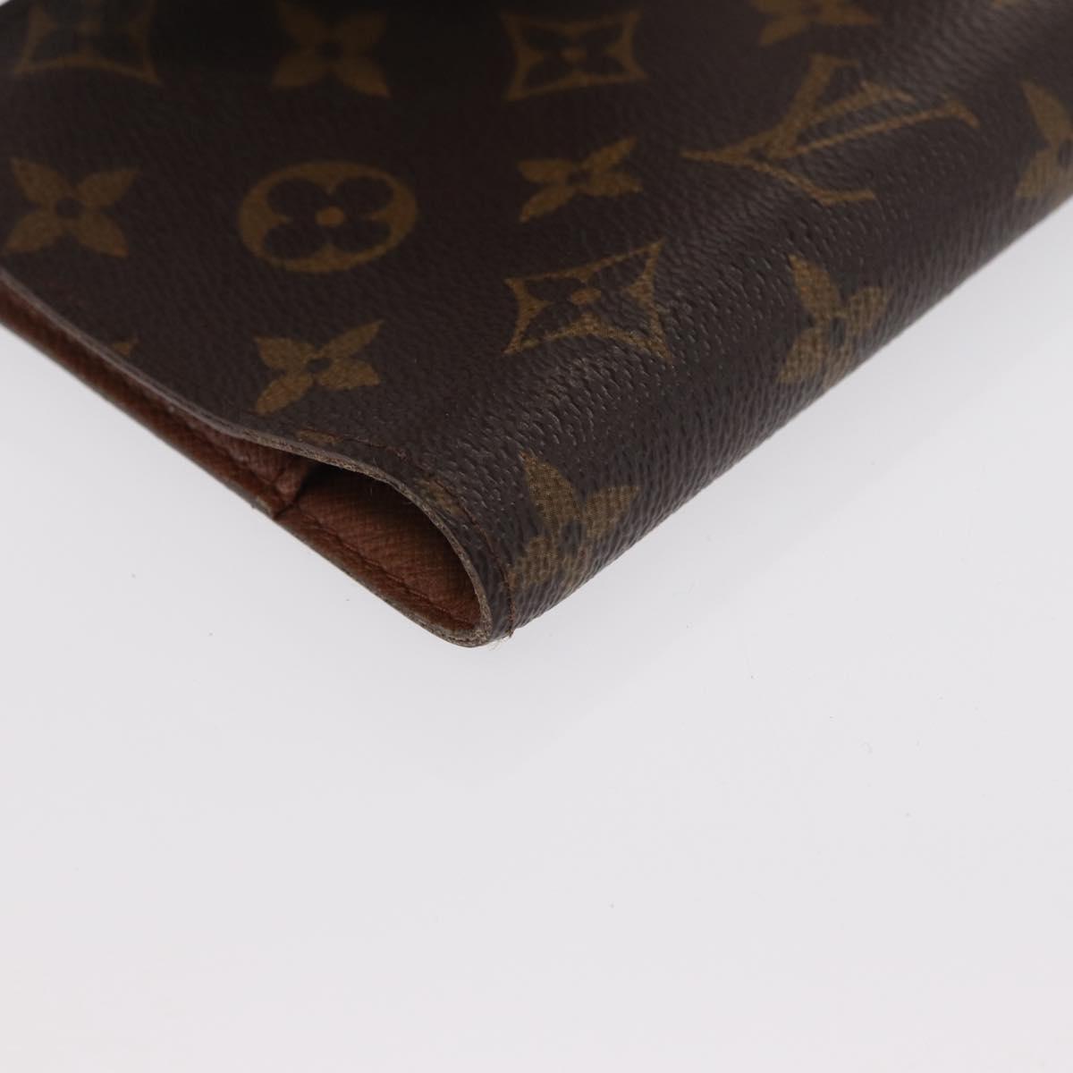 LOUIS VUITTON Monogram Agenda PM Day Planner Cover R20005 LV Auth BA10571