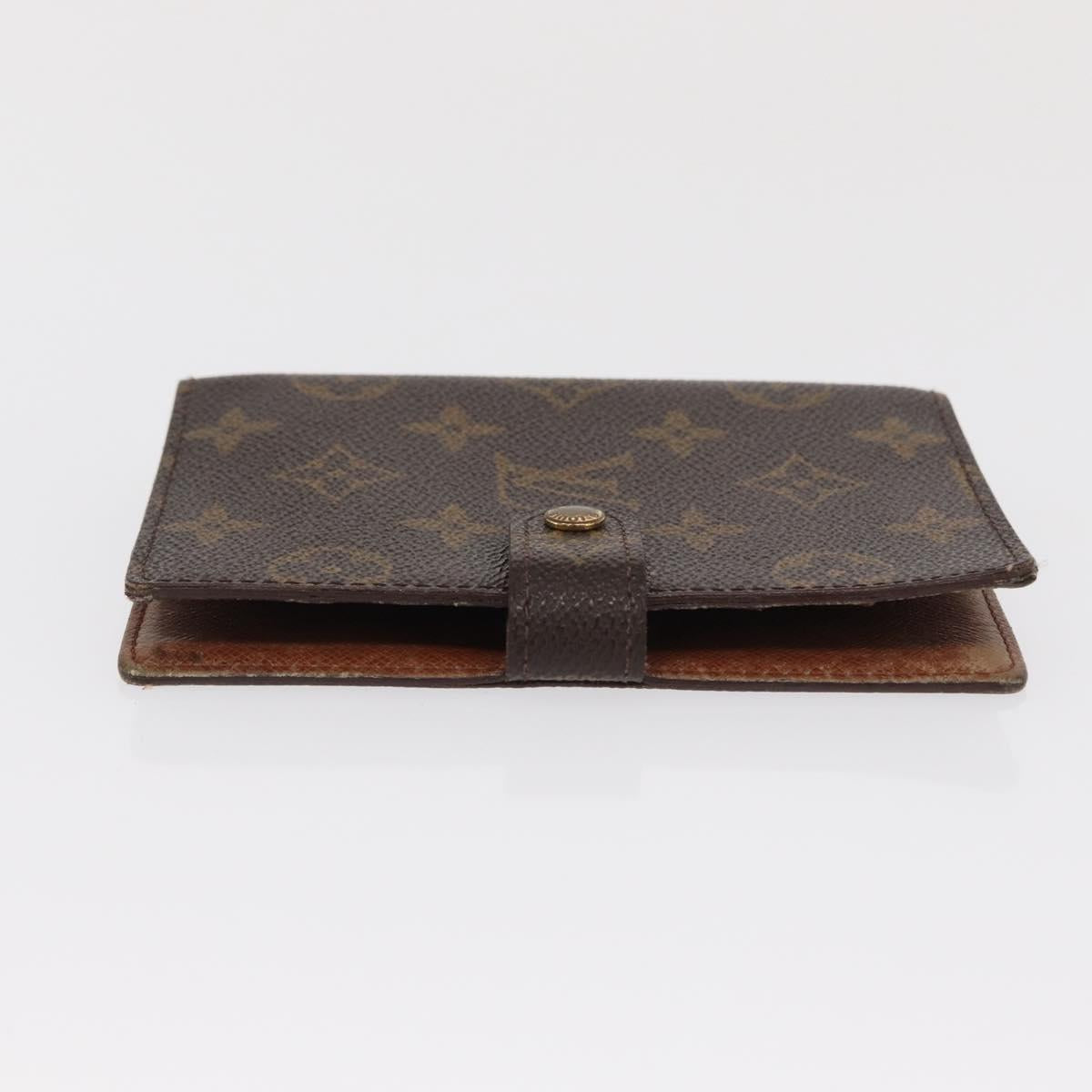 LOUIS VUITTON Monogram Agenda PM Day Planner Cover R20005 LV Auth BA10571