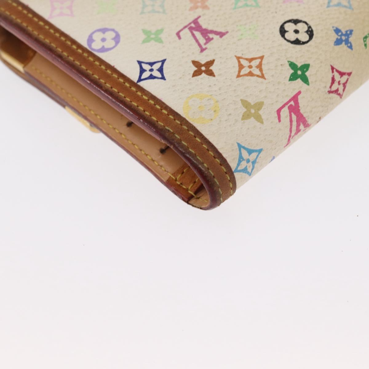 LOUIS VUITTON Multicolor Porte Tresor International Wallet M92659 Auth BA10579