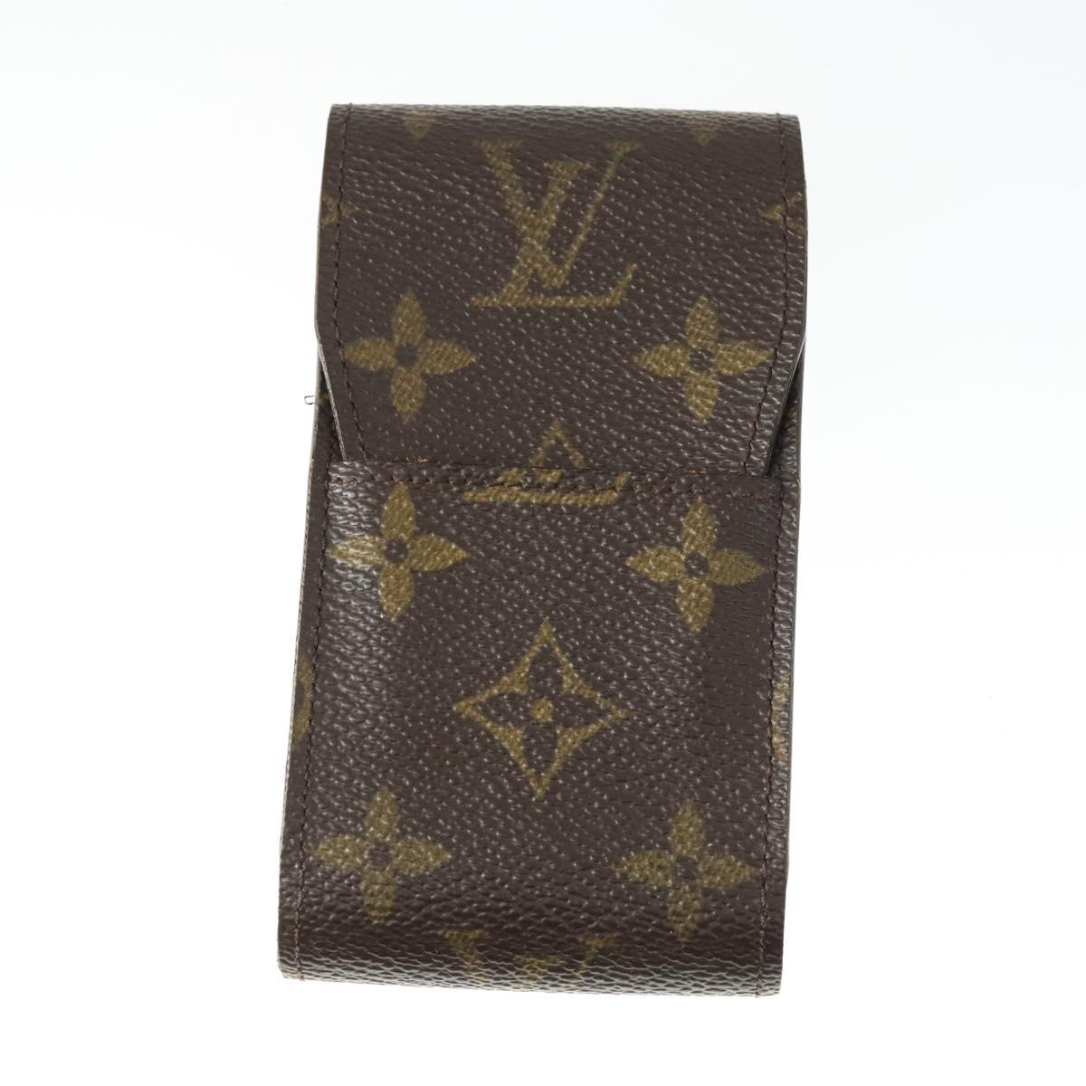 LOUIS VUITTON Monogram Damier Ebene Etui Cigarette Case 4 Set LV Auth BA10586