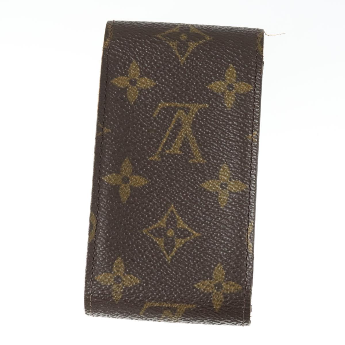 LOUIS VUITTON Monogram Damier Ebene Etui Cigarette Case 4 Set LV Auth BA10586