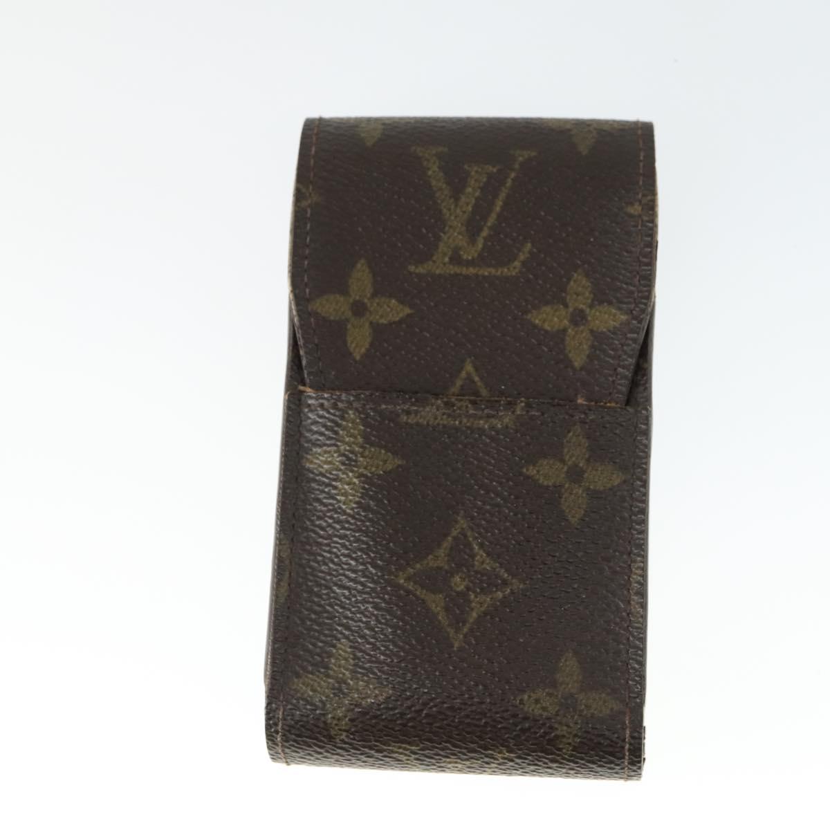 LOUIS VUITTON Monogram Damier Ebene Etui Cigarette Case 4 Set LV Auth BA10586