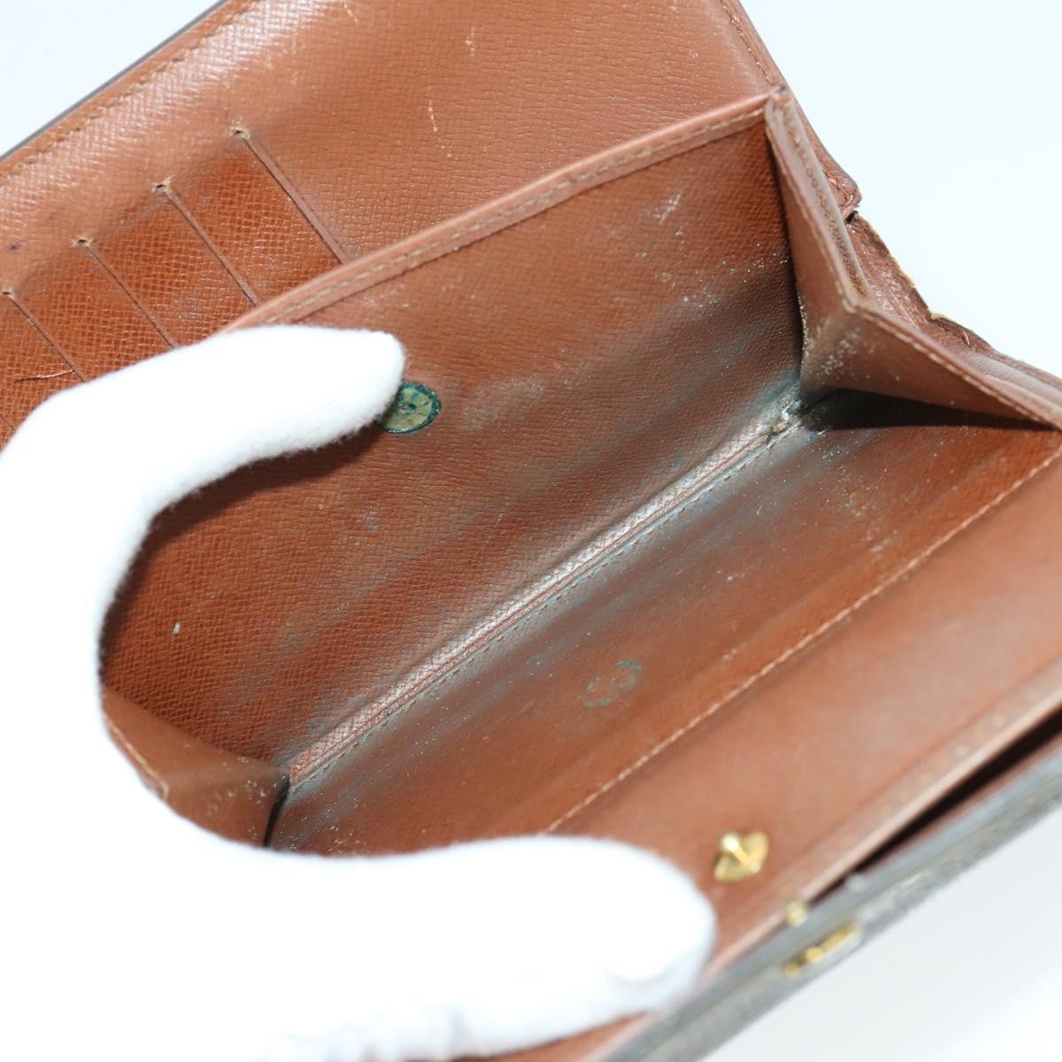 LOUIS VUITTON Monogram Wallet 5 Set LV Auth BA10587