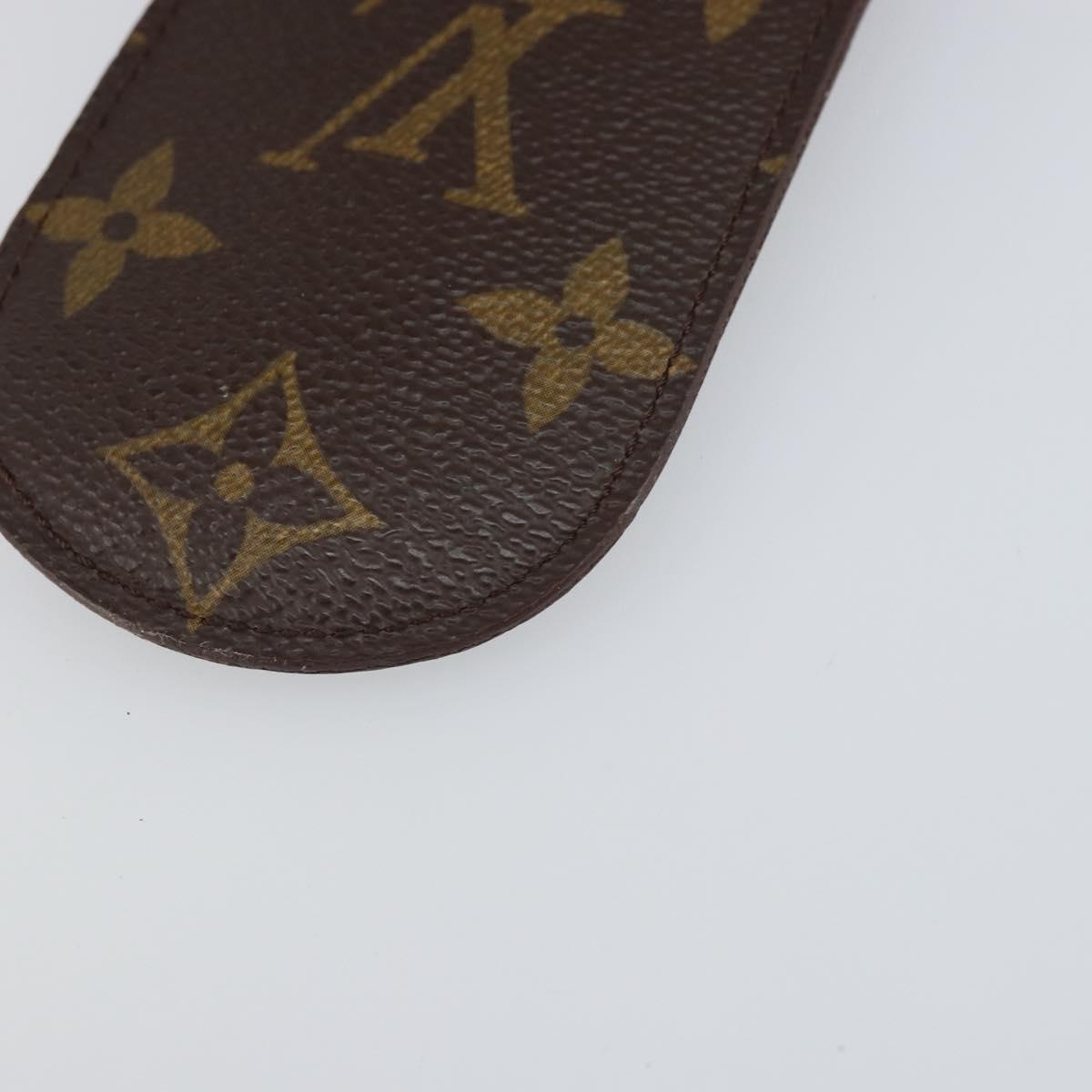 LOUIS VUITTON Monogram Etui Stilo Pen Case M62990 LV Auth BA10593