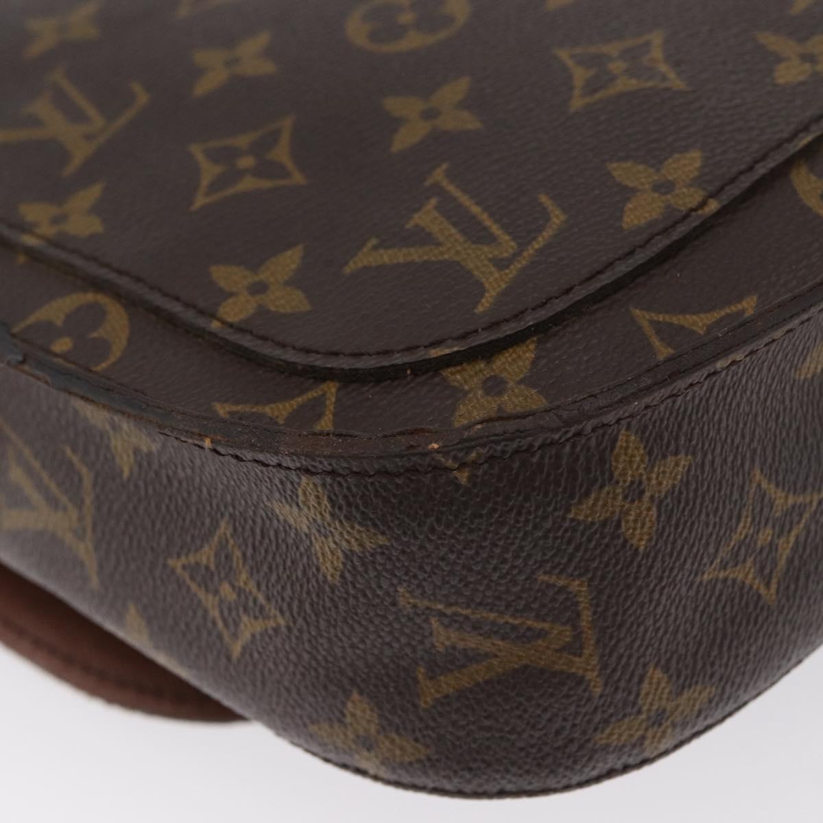 LOUIS VUITTON Monogram Saint Cloud GM Shoulder Bag M51242 LV Auth BA10594