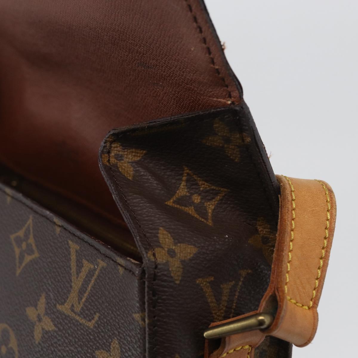 LOUIS VUITTON Monogram Saint Cloud GM Shoulder Bag M51242 LV Auth BA10594