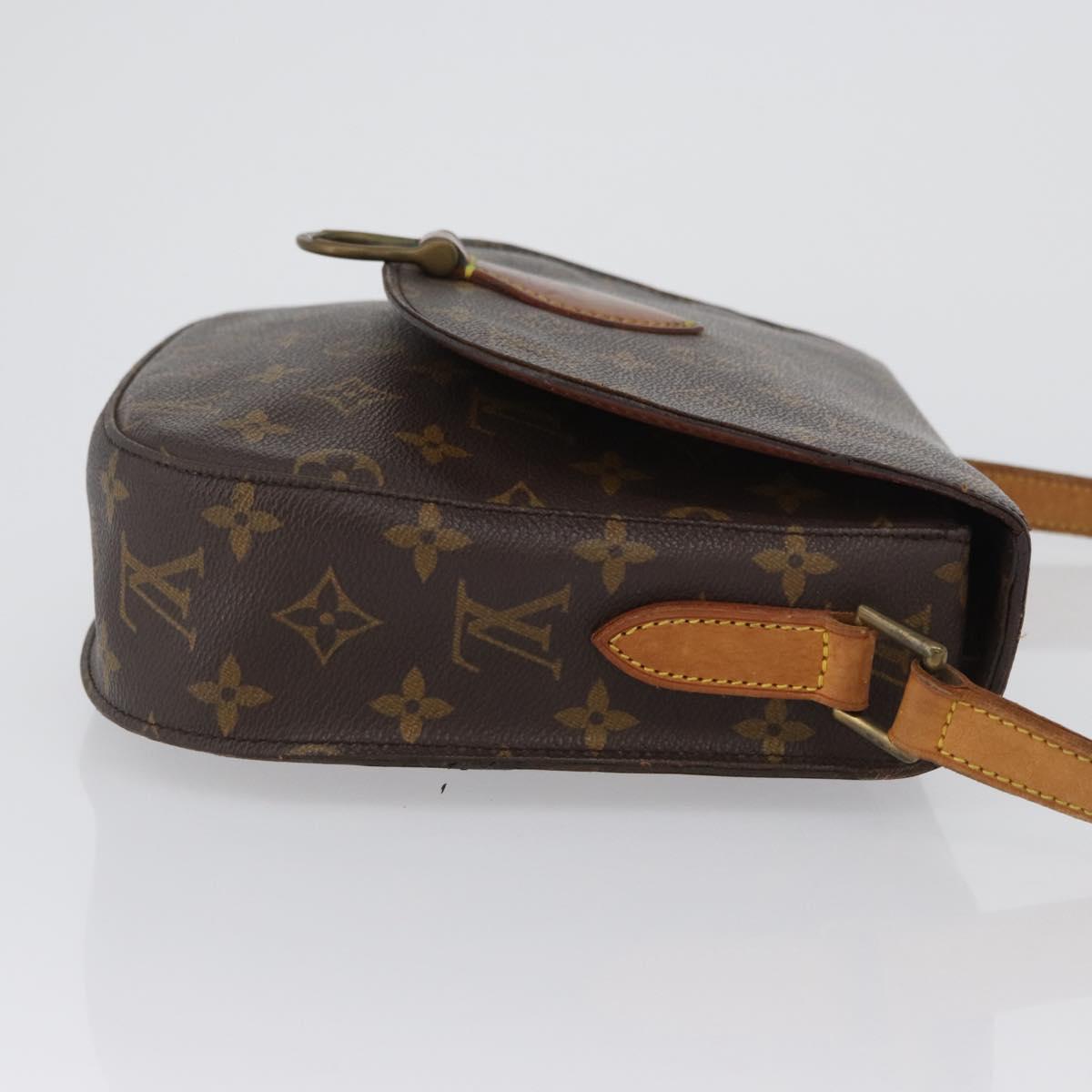 LOUIS VUITTON Monogram Saint Cloud GM Shoulder Bag M51242 LV Auth BA10594